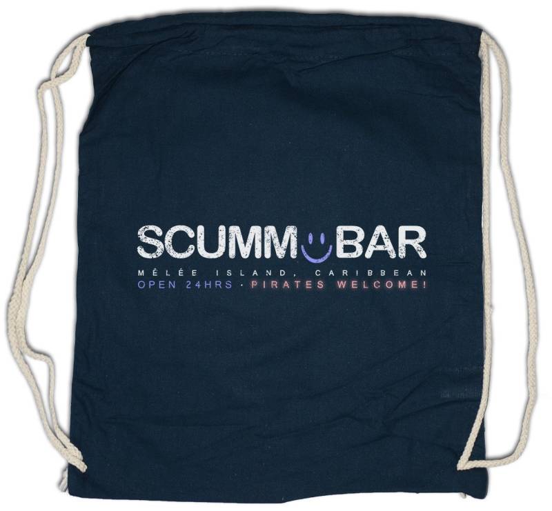 Urban Backwoods Turnbeutel Scumm Bar Turnbeutel The Secret Adventure Of Monkey Island Game Escape (1-tlg), From Gamer Nerd von Urban Backwoods