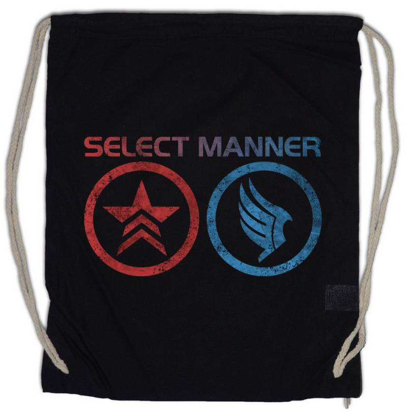 Urban Backwoods Turnbeutel Select Manner Turnbeutel Jack Commander Mass Good Effect Sign Symbol (1-tlg), Evil Normandy Sheppard von Urban Backwoods