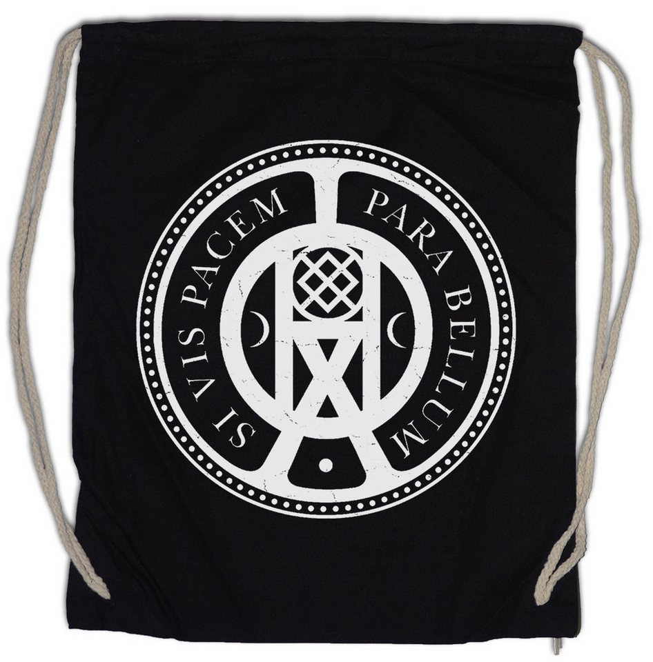 Urban Backwoods Turnbeutel Si Vis Pacem Para Bellum Patch Turnbeutel John Gun-Fu Wick Series (1-tlg), Movie Assassin Hitman Continental von Urban Backwoods