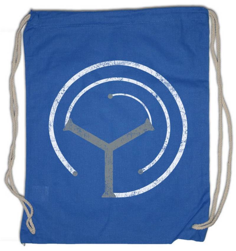 Urban Backwoods Turnbeutel Sinner Labyrinth I Turnbeutel The Sinner Logo Symbol Sign Labyrinth (1-tlg), Esoterik Mystik Spirale Hypnose von Urban Backwoods