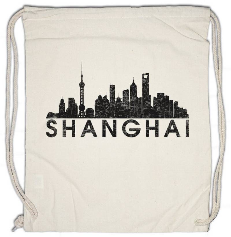 Urban Backwoods Turnbeutel Skyline Shanghai Turnbeutel Schanghai China Stadt City Town Asia Ville (1-tlg), Asien Cina Asia von Urban Backwoods