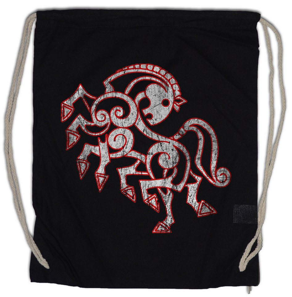 Urban Backwoods Turnbeutel Sleipnir I Turnbeutel Odhins Pferd Horse Walhalla Odin Odhin Odín (1-tlg), Wotan Woden Thor Loki von Urban Backwoods