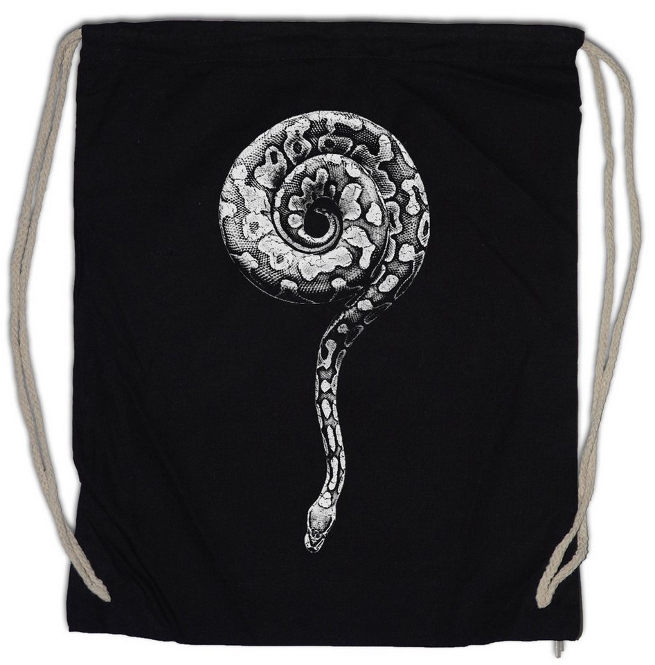 Urban Backwoods Turnbeutel Snake Questionmark Turnbeutel Schlange Serpent Klapperschlange (1-tlg), Fragezeichen Question Mark Rattlesnake von Urban Backwoods