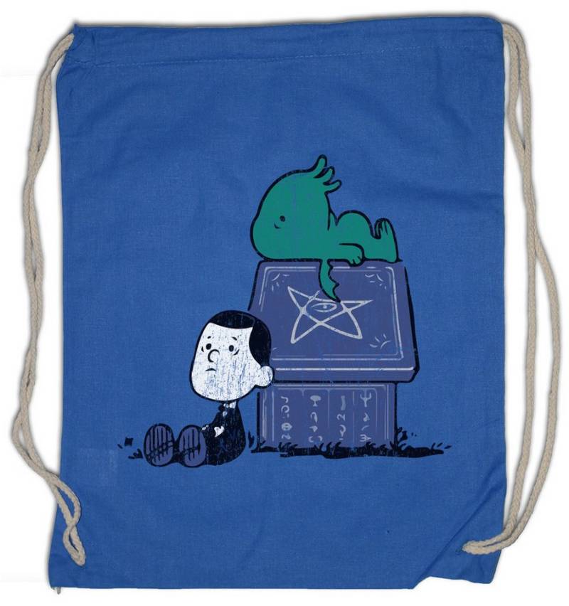 Urban Backwoods Turnbeutel Snoopthulhu Turnbeutel Cthulhu H.P. HP Arkham Call Miskatonic (1-tlg), Lovecraft Lehrer Teacher Great von Urban Backwoods