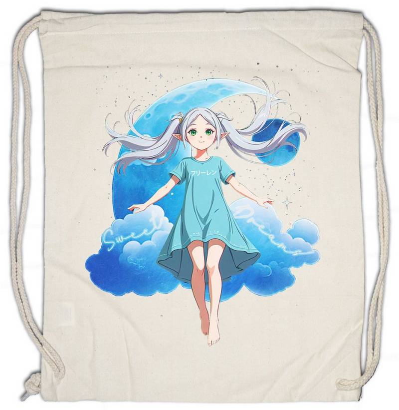 Urban Backwoods Turnbeutel Sousou Pyjama Turnbeutel Anime Heiter Himmel Frieren Mage Eisen Fern (1-tlg), Stark Nach Dem Ende von Urban Backwoods