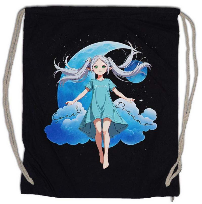 Urban Backwoods Turnbeutel Sousou Pyjama Turnbeutel Anime Heiter Himmel Frieren Mage Eisen Fern (1-tlg), Stark Nach Dem Ende von Urban Backwoods