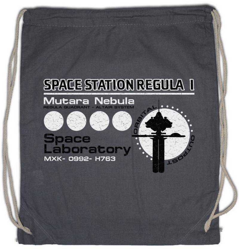 Urban Backwoods Turnbeutel Space Station Regula One Turnbeutel Star Zeichen Sign Insignia (1-tlg), Raumstation Trek Logo Symbol von Urban Backwoods