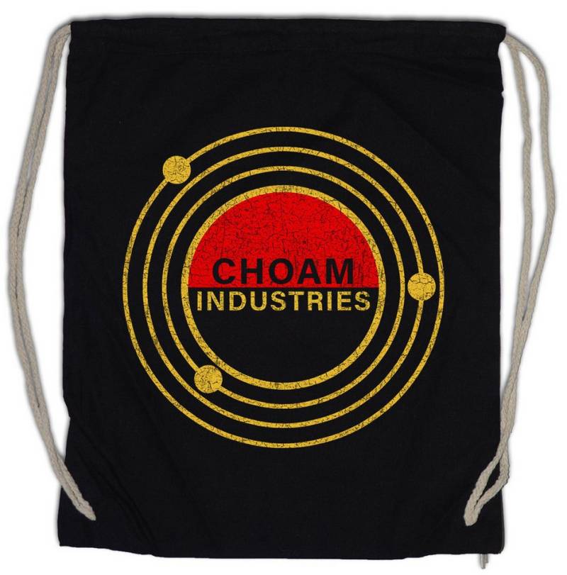 Urban Backwoods Turnbeutel Spice Industries Turnbeutel Science Fiction Sci-Fi Logo Symbol Dune (1-tlg), Chom Interstellar Corporation Mining von Urban Backwoods
