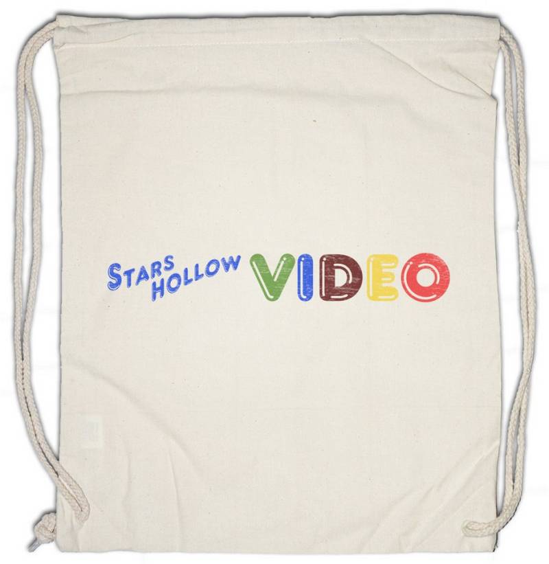 Urban Backwoods Turnbeutel Stars Hollow Video Turnbeutel Lorelai Gilmore Rory Sign Symbol Logo (1-tlg), Girls Firmenschild Firmenlogo Jess von Urban Backwoods