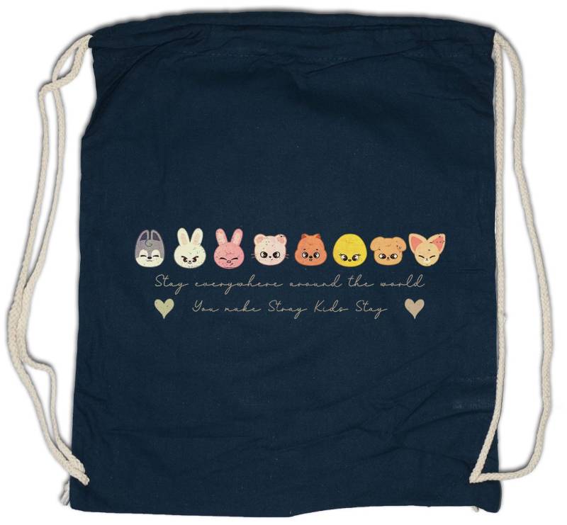 Urban Backwoods Turnbeutel Stay Pop 2 Turnbeutel Musik Kids Kpop K-Pop 4th Generation Stray Boy (1-tlg), Group Idol Band Fandom von Urban Backwoods