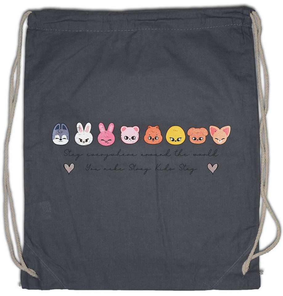 Urban Backwoods Turnbeutel Stay Pop 2 Turnbeutel Musik Kids Kpop K-Pop 4th Generation Stray Boy (1-tlg), Group Idol Band Fandom von Urban Backwoods