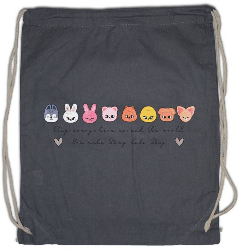 Urban Backwoods Turnbeutel Stay Pop 2 Turnbeutel Musik Kids Kpop K-Pop 4th Generation Stray Boy (1-tlg), Group Idol Band Fandom von Urban Backwoods