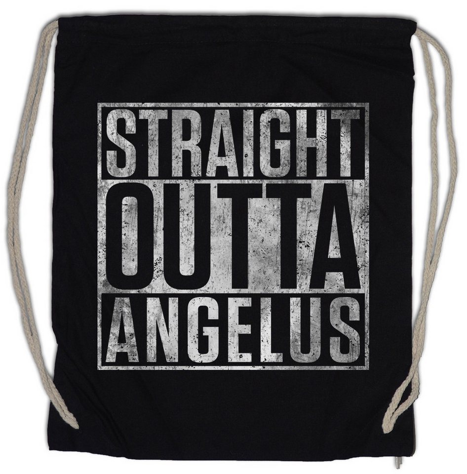 Urban Backwoods Turnbeutel Straight Outta Angelus Turnbeutel Lachlan Lockie Geoffrey Egg Vikci (1-tlg), Joy Sarge Philipp Blib von Urban Backwoods