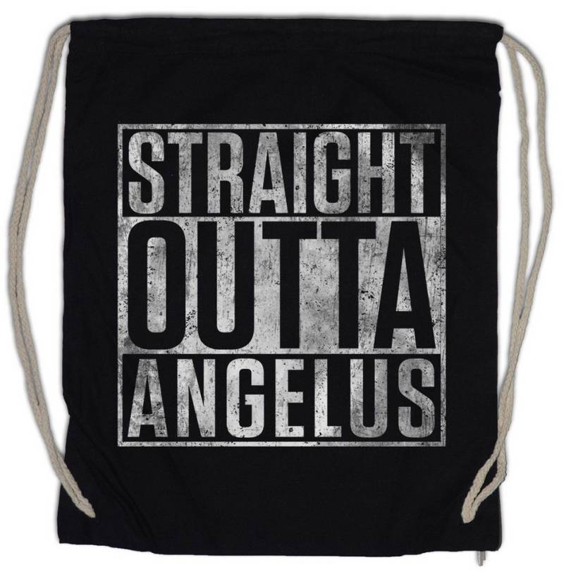 Urban Backwoods Turnbeutel Straight Outta Angelus Turnbeutel Lachlan Lockie Geoffrey Egg Vikci (1-tlg), Joy Sarge Philipp Blib von Urban Backwoods