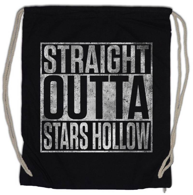 Urban Backwoods Turnbeutel Straight Outta Stars Hollow Turnbeutel Lorelai Gilmore Rory Sign (1-tlg), Symbol Logo Girls Jess von Urban Backwoods