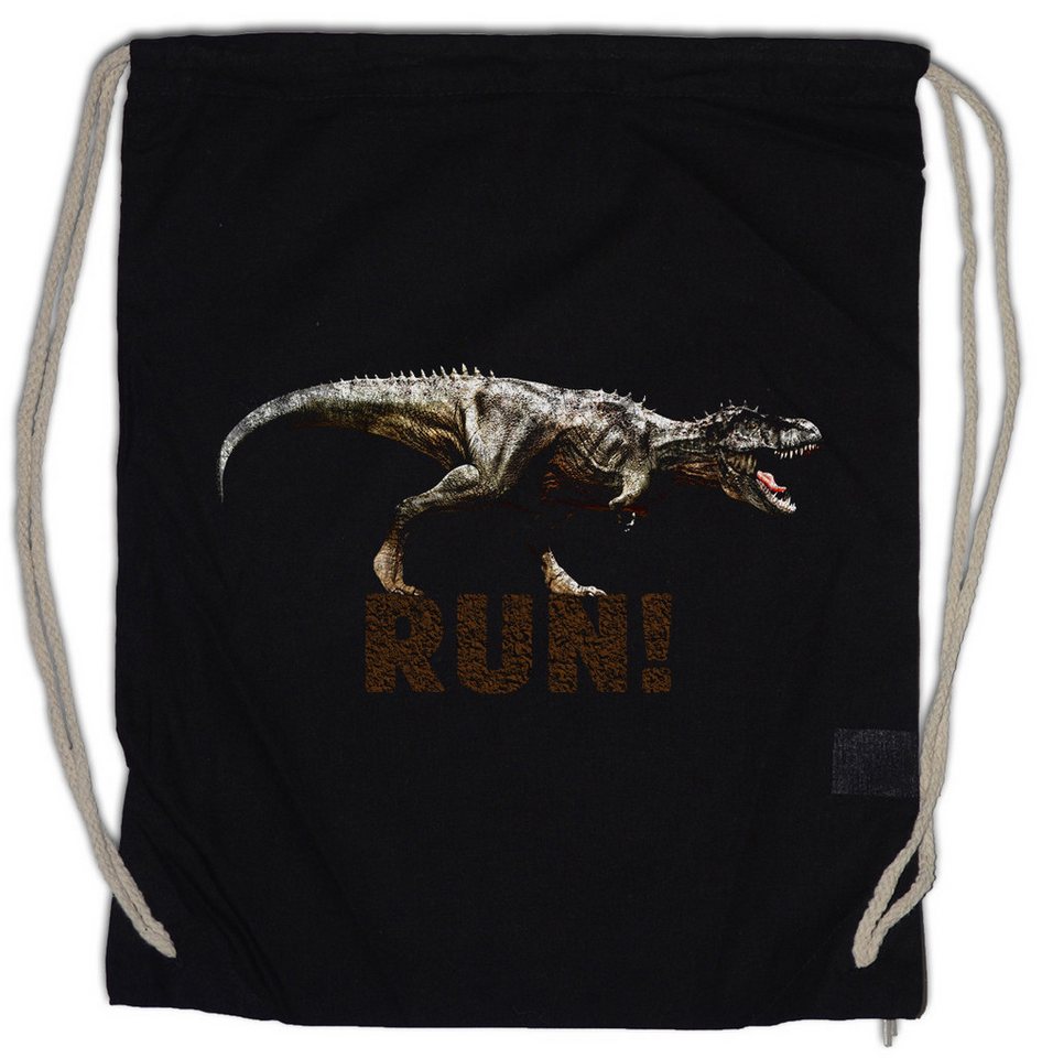 Urban Backwoods Turnbeutel T-Rex Turnbeutel Tyrannosaurus Rex Dinosaurier Dinosaur Monster Pig (1-tlg), Bambi Killer Dino Park von Urban Backwoods