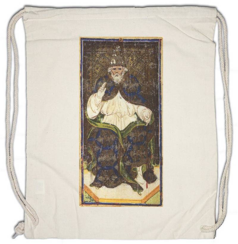 Urban Backwoods Turnbeutel Tarot Arcanum Hierophant Turnbeutel Karte Karten Card Voddoo Der Papst (1-tlg), Priester Priest Black Occult von Urban Backwoods