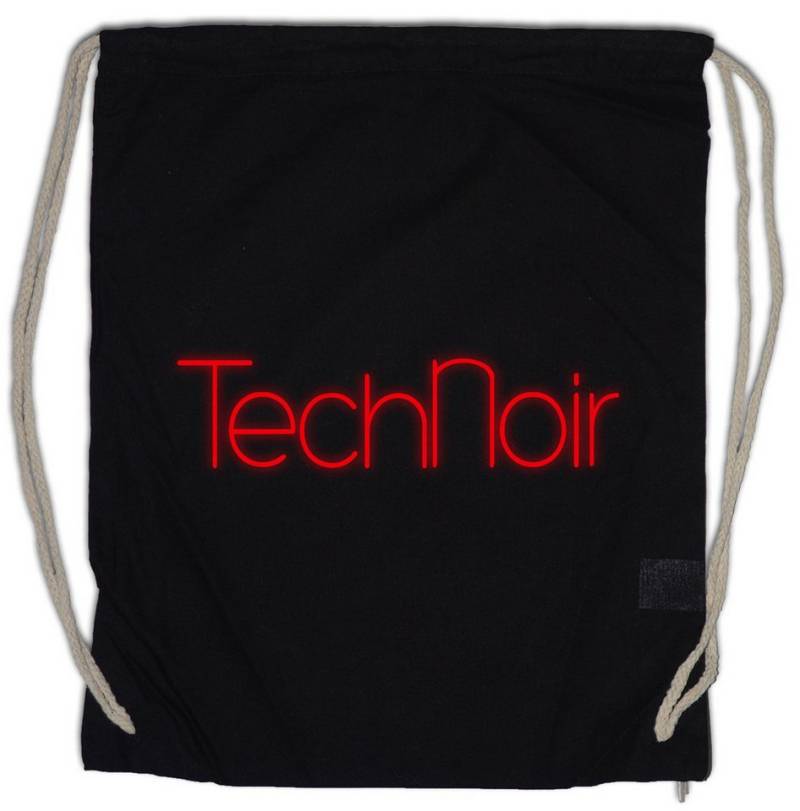 Urban Backwoods Turnbeutel Technoir II Turnbeutel Los Angeles Club Terminator Cyberdine Skynet (1-tlg), Cyber Movie Kult 80s von Urban Backwoods