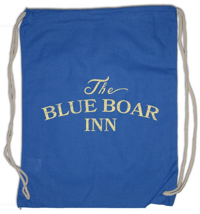 Urban Backwoods Turnbeutel The Blue Boar Inn Turnbeutel Robin Gasthaus Pub Saloon Hood Bar (1-tlg), Restaurant Kneipe Sign Symbol von Urban Backwoods