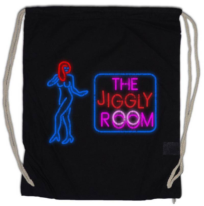 Urban Backwoods Turnbeutel The Jiggly Room Turnbeutel Al Bar Pub Sports Sign Bundy Symbol Married (1-tlg), Logo Schild Children Firmenlogo von Urban Backwoods