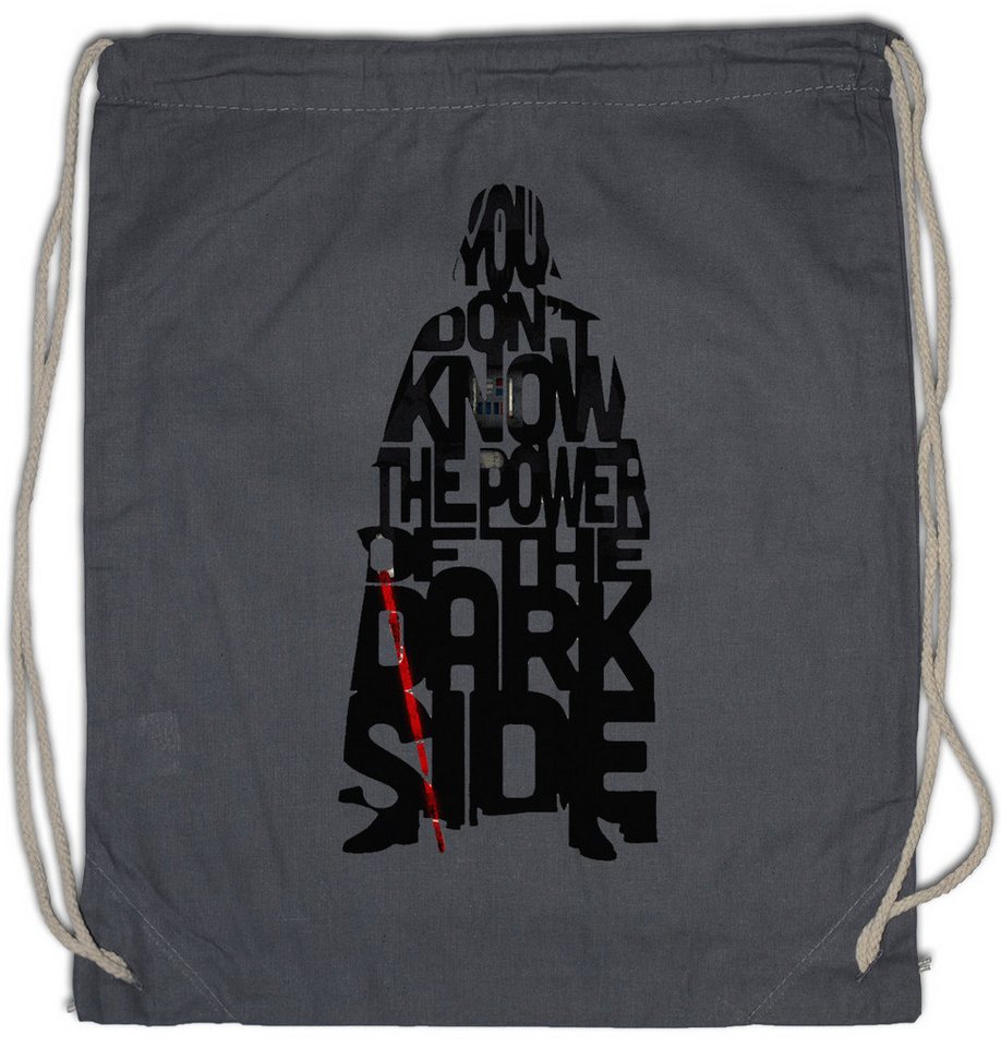 Urban Backwoods Turnbeutel The Power Of The Dark Side Turnbeutel Star Sci-Fi Vader Dunkle Seite (1-tlg), Macht Wars Science Fiction von Urban Backwoods