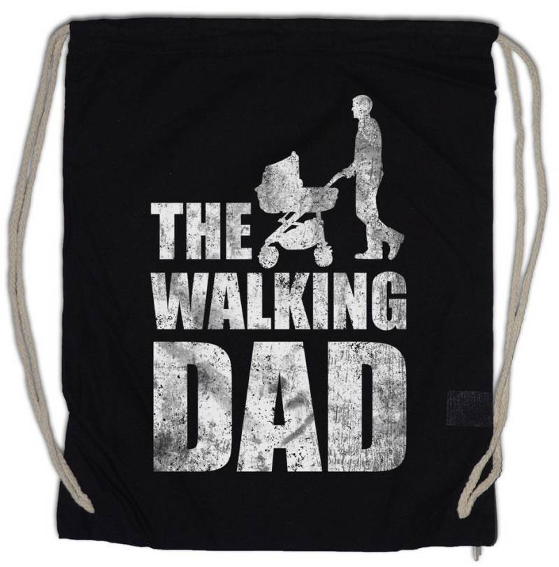 Urban Backwoods Turnbeutel The Walking Dad Turnbeutel Vatertag Father's Day Papa Dead Papi Bester (1-tlg), Papa Tochter Sohn von Urban Backwoods