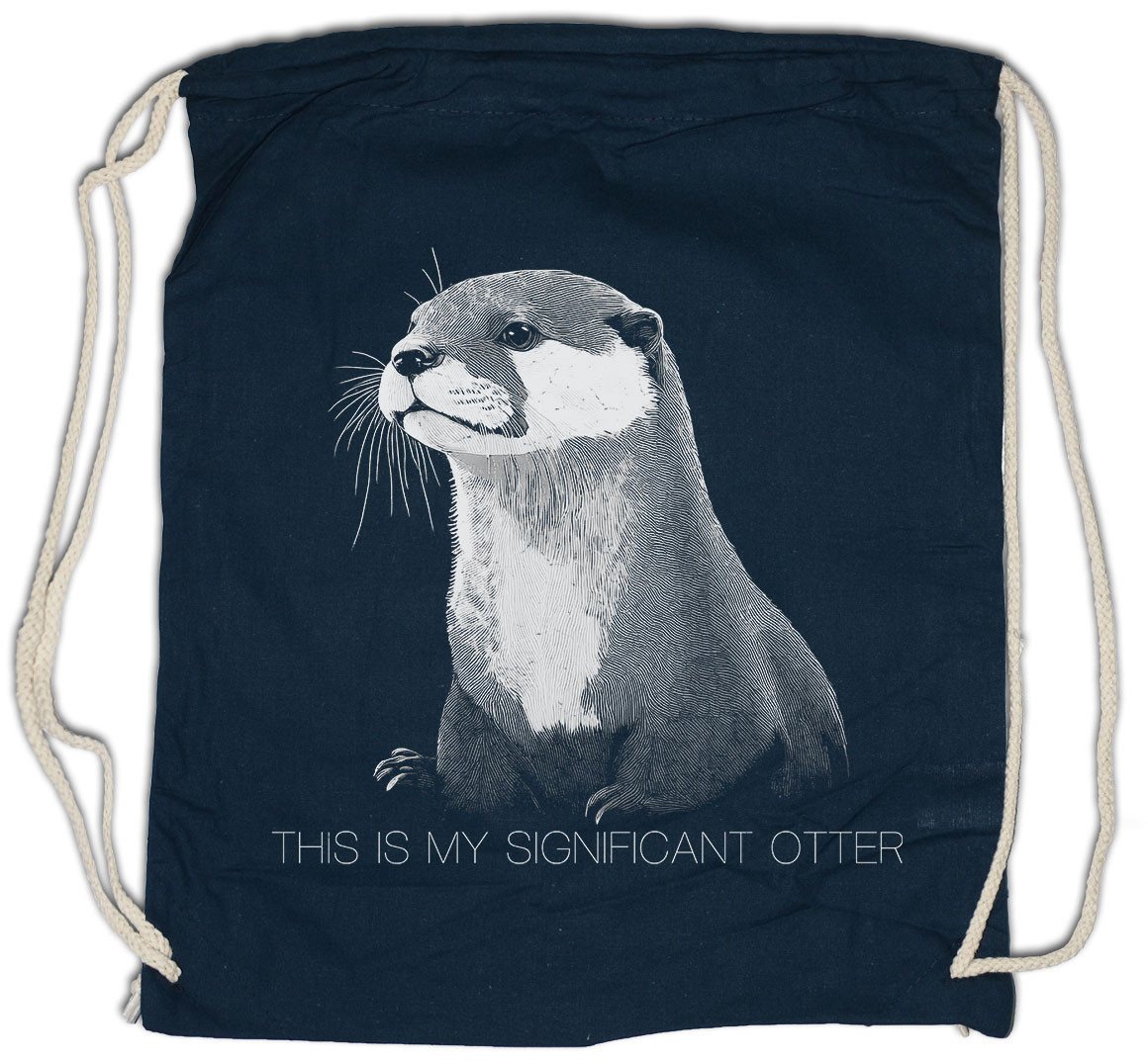 Urban Backwoods Turnbeutel This Is My Significant Otter Turnbeutel Fun Comedy Humor Comedian (1-tlg), Wildlife lontra Nutria Fischotter von Urban Backwoods