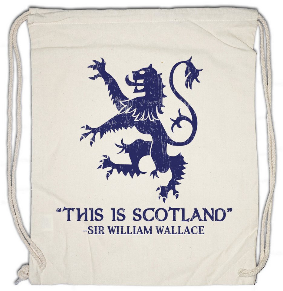Urban Backwoods Turnbeutel This Is Scotland Turnbeutel King William Wallace Scotland Scots (1-tlg), Outlander Schottland König Escocia von Urban Backwoods
