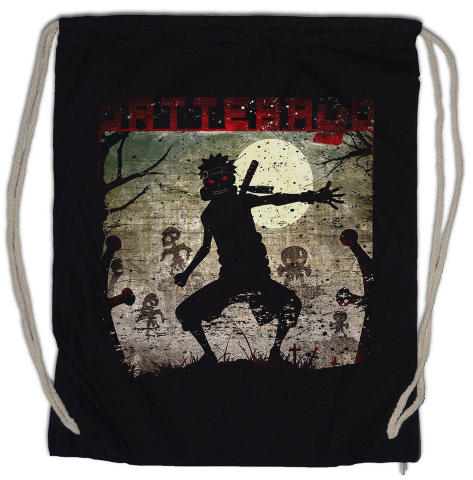 Urban Backwoods Turnbeutel Uzumaki Zombie Turnbeutel Shinobi Ninja System Anime Naruto Horror (1-tlg), Dattebayo Sakura Haruno Anime von Urban Backwoods