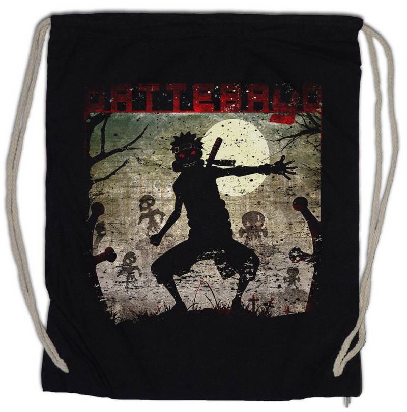 Urban Backwoods Turnbeutel Uzumaki Zombie Turnbeutel Shinobi Ninja System Anime Naruto Horror (1-tlg), Dattebayo Sakura Haruno Anime von Urban Backwoods