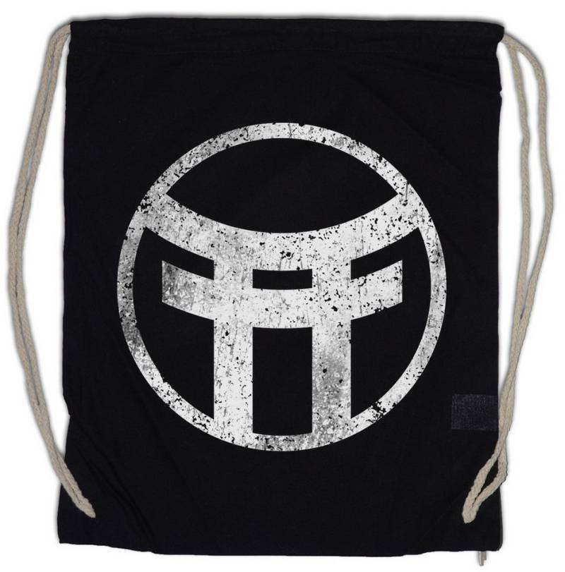 Urban Backwoods Turnbeutel Vintage Yashida Clan II Turnbeutel Logo Symbol Way Of Wolverine The (1-tlg), Warrior Mon Comic Cartoon von Urban Backwoods