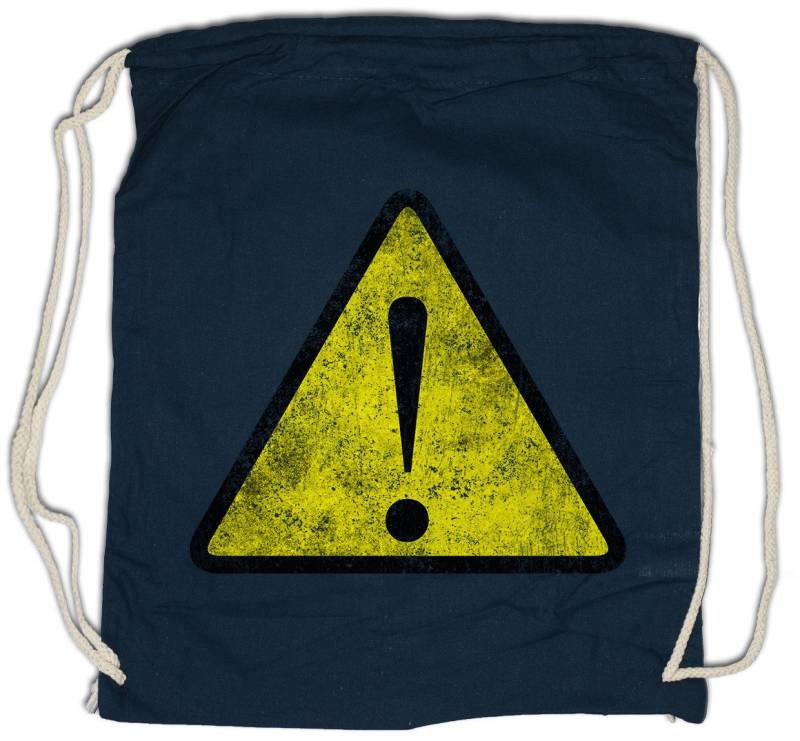 Urban Backwoods Turnbeutel Warning Sign I Turnbeutel Symbol Logo Insignia USA Zeichen Caution (1-tlg), Danger Biohazard Restricted Area von Urban Backwoods