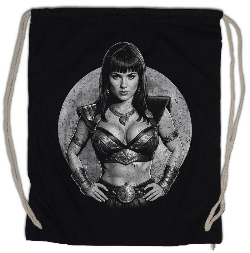 Urban Backwoods Turnbeutel Warrior Pricess Moon Turnbeutel Girl Barbarian Xena Woman Conan TV (1-tlg), Series Serie 90s Icon von Urban Backwoods