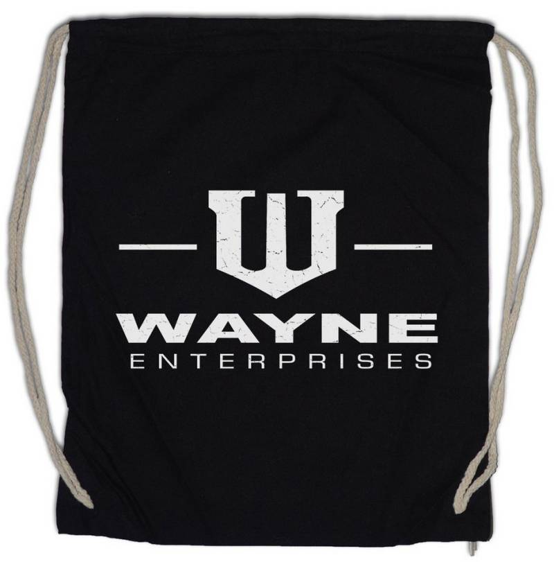 Urban Backwoods Turnbeutel Wayne Enterprises Logo A3 Turnbeutel Company Gotham TV City Dark Wayne (1-tlg), Knight Batman Joker Bruce von Urban Backwoods