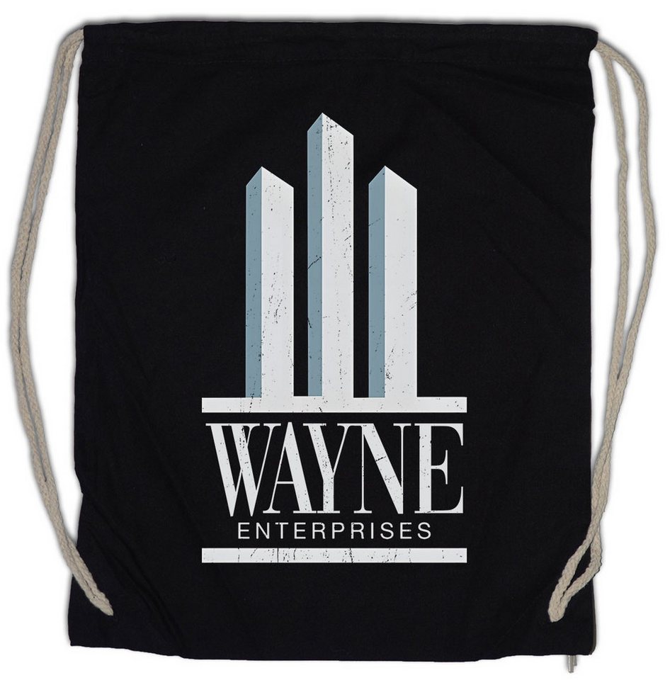 Urban Backwoods Turnbeutel Wayne Enterprises Logo B Turnbeutel Company Gotham TV City Dark Wayne (1-tlg), Knight Batman Joker Bruce von Urban Backwoods