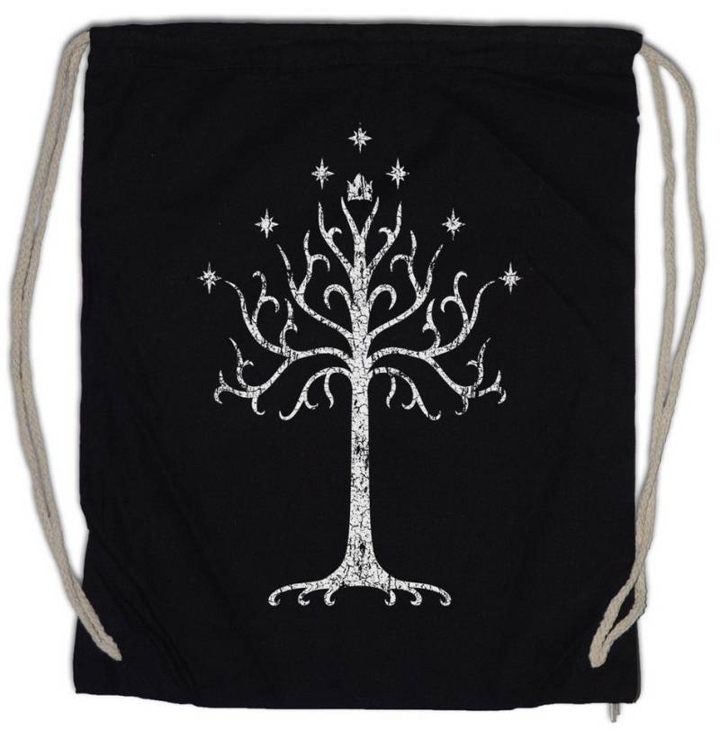Urban Backwoods Turnbeutel White Tree Turnbeutel Lord of Herr der Mordor Gondor Frodo the Rings (1-tlg), Ringe Buch Sauron los von Urban Backwoods