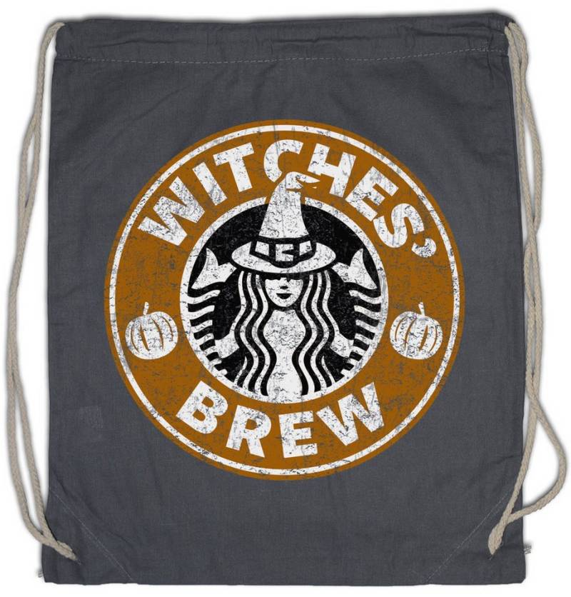Urban Backwoods Turnbeutel Witches' Brew Turnbeutel Kaffee Caffeine Koffein Hexe Halloween Coffee (1-tlg), Witch Blocksberg Witchcraft Witchboard von Urban Backwoods