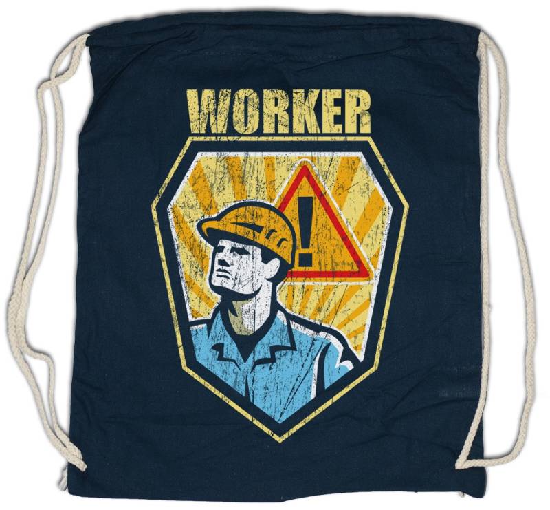 Urban Backwoods Turnbeutel Worker IV Turnbeutel Handwerk Handwerker Heimwerker Hausmeister (1-tlg), Repairman DIY Enthusiast Mann von Urban Backwoods