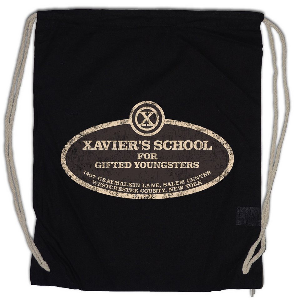 Urban Backwoods Turnbeutel Xavier's School For Gifted Youngsters Turnbeutel Professor X Logo (1-tlg), Schule Men Mutants Wolverine von Urban Backwoods