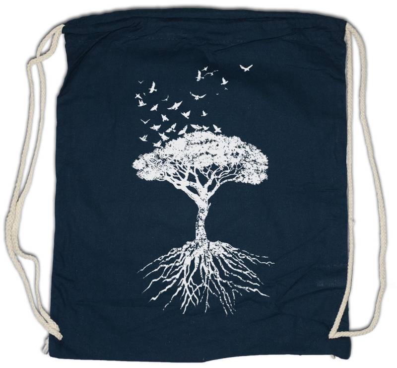 Urban Backwoods Turnbeutel Yggdrasil Tree Logo VII Turnbeutel Arsen Celtic Irminsul Loki Of Life (1-tlg), Weltenbaum Thor Wikinger Vikings von Urban Backwoods