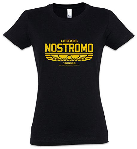 Urban Backwoods USCSS Nostromo Iv Damen T-Shirt Schwarz Größe S von Urban Backwoods