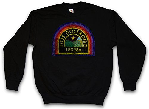 Urban Backwoods USCSS Nostromo Patch Sweatshirt Pullover Schwarz Größe 2XL von Urban Backwoods