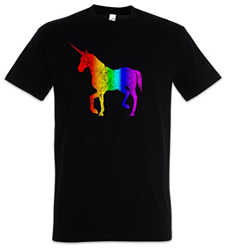 Urban Backwoods Unicorn I Herren T-Shirt Schwarz Größe 5XL von Urban Backwoods