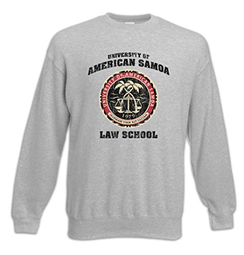 Urban Backwoods University of American Samoa Sweatshirt Pullover Grau Größe S von Urban Backwoods