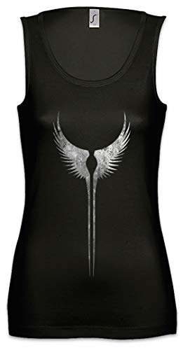 Urban Backwoods Valkyrie Wings Damen Frauen Tank Top Shirt Schwarz Größe XL von Urban Backwoods