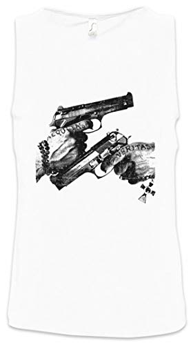 Urban Backwoods Veritas Aequitas Herren Männer Tank Top Training Shirt Weiß Größe XL von Urban Backwoods