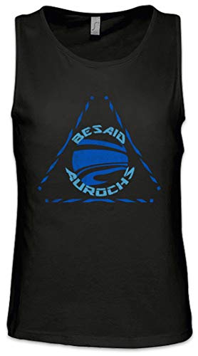 Urban Backwoods Vintage Besaid Aurochs Logo Herren Männer Tank Top Training Shirt Schwarz Größe XL von Urban Backwoods