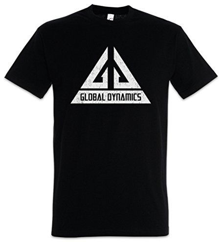 Urban Backwoods Vintage Global Dynamics Gd Logo Herren T-Shirt Schwarz Größe XL von Urban Backwoods
