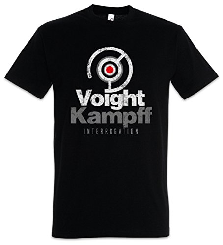 Urban Backwoods Voigt Kampff Interrogation Herren T-Shirt Schwarz Größe 3XL von Urban Backwoods