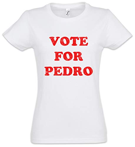 Urban Backwoods Vote for Pedro Damen T-Shirt Weiß Größe M von Urban Backwoods